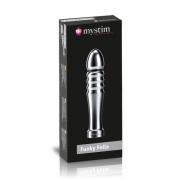 Ребристый фаллоимитатор для электростимуляции Funky Fella Rill Dildo - 13 см. MyStim 46135 Ребристый фаллоимитатор для электростимуляции Funky Fella Rill Dildo - 13 см. MyStim 46135