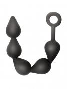 Чёрная анальная цепочка Black Edition Anal Super Beads - 40 см. Lola toys 4221-01lola Чёрная анальная цепочка Black Edition Anal Super Beads - 40 см. Lola toys 4221-01lola