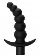 Чёрная анальная ёлочка с вибрацией Ecstasy - 14 см. Lola toys 8009-01Lola Чёрная анальная ёлочка с вибрацией Ecstasy - 14 см. Lola toys 8009-01Lola