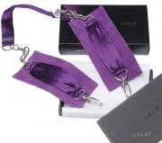 Фиолетовые шелковые наручники с цепочкой Sutra Lelo LEL1395 Sutra Chainlink Cuffs PURPLE Фиолетовые шелковые наручники с цепочкой Sutra Lelo LEL1395 Sutra Chainlink Cuffs PURPLE