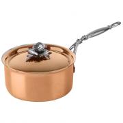 Ковш 16cm (1,5л), крышка с посеребренной декорированной ручкой, CUPRA RUFFONI Opus Cupra арт. CL16 Ruffoni Ковш 16cm (1,5л), крышка с посеребренной декорированной ручкой, CUPRA RUFFONI Opus Cupra арт. CL16 Ruffoni