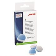 Таблетки для чистки гидросистемы от кофейных масел Jura 62715 6 шт. Таблетки для чистки гидросистемы от кофейных масел Jura 62715 6 шт.