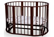 Кроватка-трансформер Nastella Baby Molly 7 в 1 (поперечный маятник) Кроватка-трансформер Nastella Baby Molly 7 в 1 (поперечный маятник)