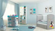 Детская комната Polini Disney baby Микки Маус:кровать 750+пенал+комод 2090 Детская комната Polini Disney baby Микки Маус:кровать 750+пенал+комод 2090