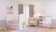 Детская комната Polini Disney baby Минни Маус: кровать-трансформер 750+комод 5090 Детская комната Polini Disney baby Минни Маус: кровать-трансформер 750+комод 5090