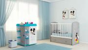 Детская комната Polini Disney baby Микки Маус: кровать 750+комод 2090 Детская комната Polini Disney baby Микки Маус: кровать 750+комод 2090