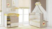 Детская комната Disney baby Медвежонок Винни и его друзья: кровать 750+комод 5090 Детская комната Disney baby Медвежонок Винни и его друзья: кровать 750+комод 5090