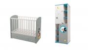 Детская комната Polini Disney baby Микки Маус: кровать 750+шкаф-пенал Детская комната Polini Disney baby Микки Маус: кровать 750+шкаф-пенал