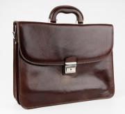 Мужской кожаный портфель Chiarugi 4511 MARR коричневый Мужской кожаный портфель Chiarugi 4511 MARR коричневый