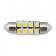 2 штуки 36 мм 8x3528 smd 1.3w 60lm автомобиль авто фестон свет для чтения номерного знака лампа белый теплый белый dc 12v 2 штуки 36 мм 8x3528 smd 1.3w 60lm автомобиль авто фестон свет для чтения номерного знака лампа белый теплый белый dc 12v