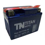 Аккумулятор (мото) 12V ТИТАН 6MTC-4Ah/40 клеммы под винт, сухой /113*70*88/ с кмп. заливки Аккумулятор (мото) 12V ТИТАН 6MTC-4Ah/40 клеммы под винт, сухой /113*70*88/ с кмп. заливки