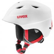 Шлем горнолыжный детский Uvex "Airwing 2 Pro Kid's Helmet", цвет: белый, красный матовый. Размер M Шлем горнолыжный детский Uvex "Airwing 2 Pro Kid's Helmet", цвет: белый, красный матовый. Размер M