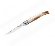Нож складной филейный Opinel Slim №10, клинок - 10 см, рукоять - рог Нож складной филейный Opinel Slim №10, клинок - 10 см, рукоять - рог