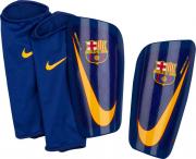 Щитки футбольные Nike "FC Barcelona Mercurial Lite Shin Guard", цвет: синий, желтый. Размер L Щитки футбольные Nike "FC Barcelona Mercurial Lite Shin Guard", цвет: синий, желтый. Размер L