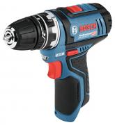 Дрель-шуруповерт Bosch "GSR", аккумуляторная, с 4 насадками, 12V-15 FC, 2x2 А/ч Дрель-шуруповерт Bosch "GSR", аккумуляторная, с 4 насадками, 12V-15 FC, 2x2 А/ч