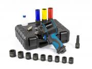 Гайковёрт пневматический ударный G985K2, 1/2", 610Hm 9000 об/мин, с набором 17 предметов. // Gross Гайковёрт пневматический ударный G985K2, 1/2", 610Hm 9000 об/мин, с набором 17 предметов. // Gross