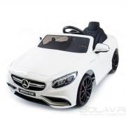 Детский электромобиль Mercedes Benz S63 LUXURY 2.4G - White - HL169-LUX-W Детский электромобиль Mercedes Benz S63 LUXURY 2.4G - White - HL169-LUX-W