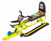 Снегокат Small Rider с колесиками спинкой Snow Comet 2 Deluxe лайм 1373660 Снегокат Small Rider с колесиками спинкой Snow Comet 2 Deluxe лайм 1373660