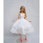Вечеринка Платья Для Barbiedoll Полиэстер Платье Для Девичий игрушки куклы Вечеринка Платья Для Barbiedoll Полиэстер Платье Для Девичий игрушки куклы