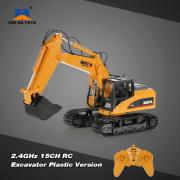 HUI NA TOYS 24 ГГц 15CH Инженерный Электрический Экскаватор Строительный Грузовик RC Автомобиль Пластиковая Версия HUI NA TOYS 24 ГГц 15CH Инженерный Электрический Экскаватор Строительный Грузовик RC Автомобиль Пластиковая Версия