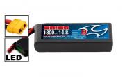 Аккумулятор Li-Po 14,8B(4S) 1800mah 55C SoftCase XT60 Racing Drone Battery - ORI60242 Аккумулятор Li-Po 14,8B(4S) 1800mah 55C SoftCase XT60 Racing Drone Battery - ORI60242