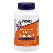 NOW Clinical Strength Ocu Support 90 капсул - Специальная формула витаминов и минералов для здоровья глаз с лютеином и зеаксантином NOW Clinical Strength Ocu Support 90 капсул - Специальная формула витаминов и минералов для здоровья глаз с лютеином и зеаксантином
