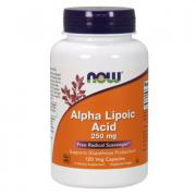 NOW Alpha Lipoic Acid 250 мг (120 капсул) - Альфа-липоевая кислота 250 мг в капсулах 120 шт NOW Alpha Lipoic Acid 250 мг (120 капсул) - Альфа-липоевая кислота 250 мг в капсулах 120 шт