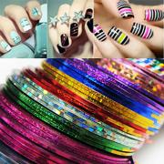 24 pcs Стикеры Лента для ногтей Творчество Полоски маникюр Маникюр педикюр Повседневные Изысканный и современный / Мода / Съемная лента для фольги 24 pcs Стикеры Лента для ногтей Творчество Полоски маникюр Маникюр педикюр Повседневные Изысканный и современный / Мода / Съемная лента для фольги