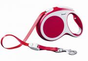 Поводок-рулетка Flexi "Vario Compact L" для собак до 60 кг, цвет: красный, 5 м Поводок-рулетка Flexi "Vario Compact L" для собак до 60 кг, цвет: красный, 5 м