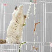 Кошачья приманка Интерактивный Дразнилки Подходит для домашних животных Мультфильм игрушки Меховой шар сизаль Назначение Коты Кошачья приманка Интерактивный Дразнилки Подходит для домашних животных Мультфильм игрушки Меховой шар сизаль Назначение Коты