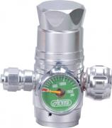 Регулятор расхода CO2 Ista верт. с манометром для заправляемого баллона Регулятор расхода CO2 Ista верт. с манометром для заправляемого баллона