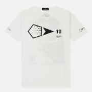 Мужская футболка Stone Island Shadow Project 10th Anniversary Print Graphic Natural White Мужская футболка Stone Island Shadow Project 10th Anniversary Print Graphic Natural White