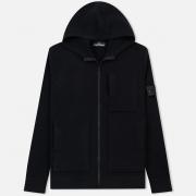 Мужская толстовка Stone Island Shadow Project Engineered Hooded Strata Pocket Black Мужская толстовка Stone Island Shadow Project Engineered Hooded Strata Pocket Black