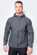 Куртка мужская Asics Waterproof Jacket, цвет: темно-серый. 154231-0779. Размер M (46) Куртка мужская Asics Waterproof Jacket, цвет: темно-серый. 154231-0779. Размер M (46)