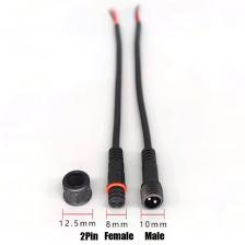 Водонепроницаемый штыревой разъем, 1 пара, 20 см, 2pin, 3pin, 4pin, 5pin, стандарт IP68, 22AWG Водонепроницаемый штыревой разъем, 1 пара, 20 см, 2pin, 3pin, 4pin, 5pin, стандарт IP68, 22AWG