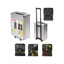 Набор инструмента WMC TOOLS 1/4"&1/2"DR 6 граней, Дорожный кейс 186 предметов WMC-WMC186(47008) Набор инструмента WMC TOOLS 1/4"&1/2"DR 6 граней, Дорожный кейс 186 предметов WMC-WMC186(47008)