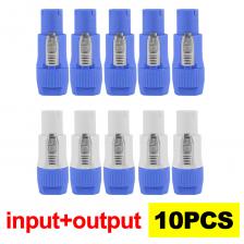 BAPPSUS Powercon 3-контактный разъем для динамика 20А синего цвета BAPPSUS Powercon 3-контактный разъем для динамика 20А синего цвета