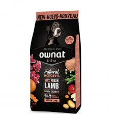 Ownat Medium Adult Ultra Сухой корм для собак средних пород, с ягненком и рисом, 3 кг Ownat Medium Adult Ultra Сухой корм для собак средних пород, с ягненком и рисом, 3 кг