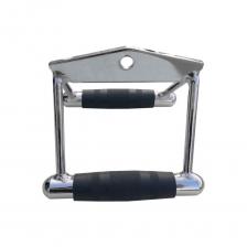 Двойная рукоятка для гребной тяги с полиуретановыми рукоятками Aerofit AFH101 Двойная рукоятка для гребной тяги с полиуретановыми рукоятками Aerofit AFH101