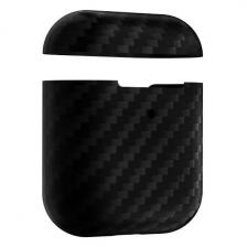 Чехол LYAMBDA Сarbon Series для AirPods Pro Black Matte Чехол LYAMBDA Сarbon Series для AirPods Pro Black Matte