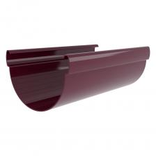 Желоб предназначен для сбора дождевой воды с кровли. Желоб фиксируется на кронштейнах, установленных с промежутком не более 500 мм друг от руга, обеспечивающих уклон 2-4 мм на погонный метр. Водосточная система отличается повышенной пропускной способностью. Оригинальный дизайн системы, разработанный специалистами компании Grand Line, удачно впишется в большинство архитектурных решений и стилей. Преимущества Внутренняя и внешние поверхности желобов и труб окрашены. Пропускная способность 2,1 л / сек. Уплотнители желоба произведены из термопластичного эластомера, обеспечивают повышенную герметичность. Кронштейн желоба SLIDER со специальными ребрами жесткости предотвращают деформацию при температурных расширениях. Хомут трубы Klicker облегчает монтаж благодаря автоматической фиксации. Кронштейн желоба с усиленными ребрами жесткости выдерживает весовую нагрузку 178 кг без разрушения и деформации. Желоб предназначен для сбора дождевой воды с кровли. Желоб фиксируется на кронштейнах, установленных с промежутком не более 500 мм друг от руга, обеспечивающих уклон 2-4 мм на погонный метр. Водосточная система отличается повышенной пропускной способностью. Оригинальный дизайн системы, разработанный специалистами компании Grand Line, удачно впишется в большинство архитектурных решений и стилей. Преимущества Внутренняя и внешние поверхности желобов и труб окрашены. Пропускная способность 2,1 л / сек. Уплотнители желоба произведены из термопластичного эластомера, обеспечивают повышенную герметичность. Кронштейн желоба SLIDER со специальными ребрами жесткости предотвращают деформацию при температурных расширениях. Хомут трубы Klicker облегчает монтаж благодаря автоматической фиксации. Кронштейн желоба с усиленными ребрами жесткости выдерживает весовую нагрузку 178 кг без разрушения и деформации.