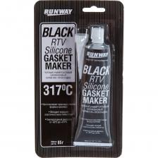 Высокотемпературный силиконовый герметик Силиконовый высокотемпературный герметик RUNWAY RW8501 черный, 85 г 54978 Высокотемпературный силиконовый герметик Силиконовый высокотемпературный герметик RUNWAY RW8501 черный, 85 г 54978