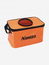 Сумка-кан Namazu складная с окном, размер 40х24х24 см, Оранжевый Сумка-кан Namazu складная с окном, размер 40х24х24 см, Оранжевый