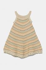 Детское платье Guess, бежевый Детское платье Guess, бежевый