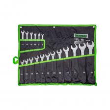 Набор комбинированных ключей ForsLine 8-19, 21, 22, 24, 27, 30, 32 мм, 18 предметов на полотне FL-5181P(54263) Набор комбинированных ключей ForsLine 8-19, 21, 22, 24, 27, 30, 32 мм, 18 предметов на полотне FL-5181P(54263)