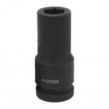 Ударная головка Головка ударная глубокая 6-гранная 52 мм, 3/4"DR Partner PA-46510052(13092) Ударная головка Головка ударная глубокая 6-гранная 52 мм, 3/4"DR Partner PA-46510052(13092)