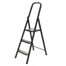 Стремянки Лестница-стремянка стальная Fit "Компакт" 65371, 3 ступени, вес 4,5 кг Стремянки Лестница-стремянка стальная Fit "Компакт" 65371, 3 ступени, вес 4,5 кг