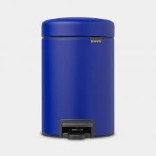 Бак мусорный с педалью Brabantia Newicon синий 5 л Бак мусорный с педалью Brabantia Newicon синий 5 л