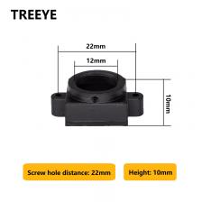 Держатель объектива M12, металлическое крепление, 22 мм, расстояние между отверстиями для винта, высота 10 мм, 14 мм для M12 * P0.5, камера видеонаблюдения, печатная плата камеры видеонаблюдения Держатель объектива M12, металлическое крепление, 22 мм, расстояние между отверстиями для винта, высота 10 мм, 14 мм для M12 * P0.5, камера видеонаблюдения, печатная плата камеры видеонаблюдения