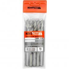 Сверло по металлу SAND (5 шт; 9.9х125х81 мм; среднее; DIN338) Novocraft B338099 Сверло по металлу SAND (5 шт; 9.9х125х81 мм; среднее; DIN338) Novocraft B338099